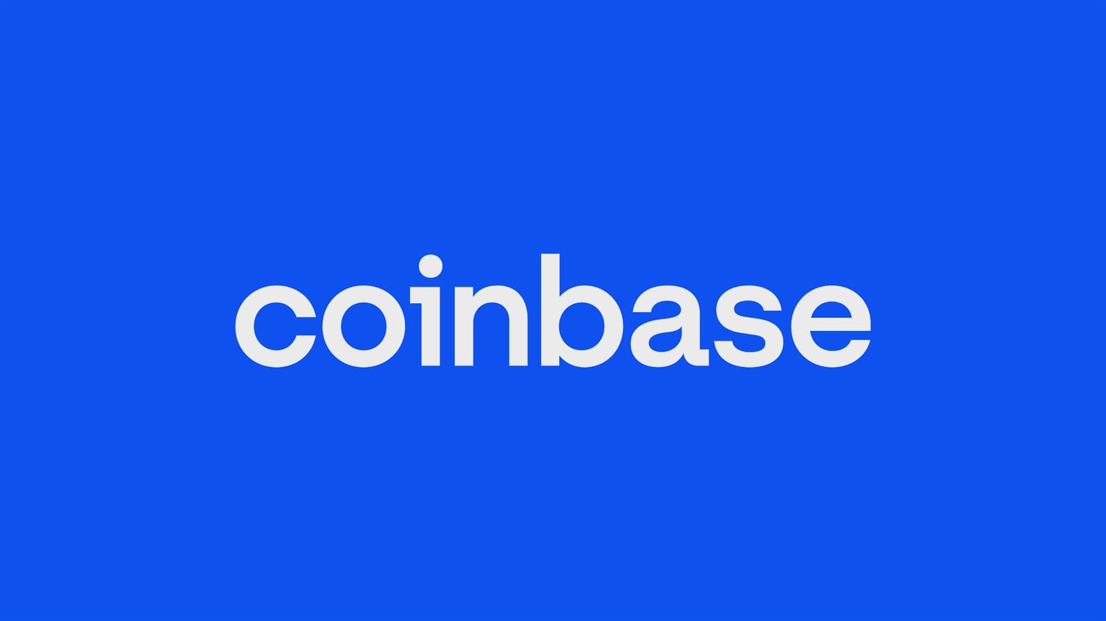 Coinbase wordmark banner